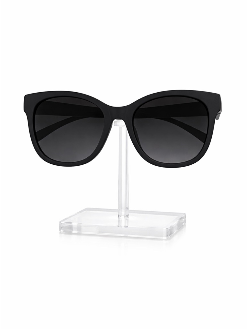 Quay Australia Matte Black Cat-Eye Sunglasses